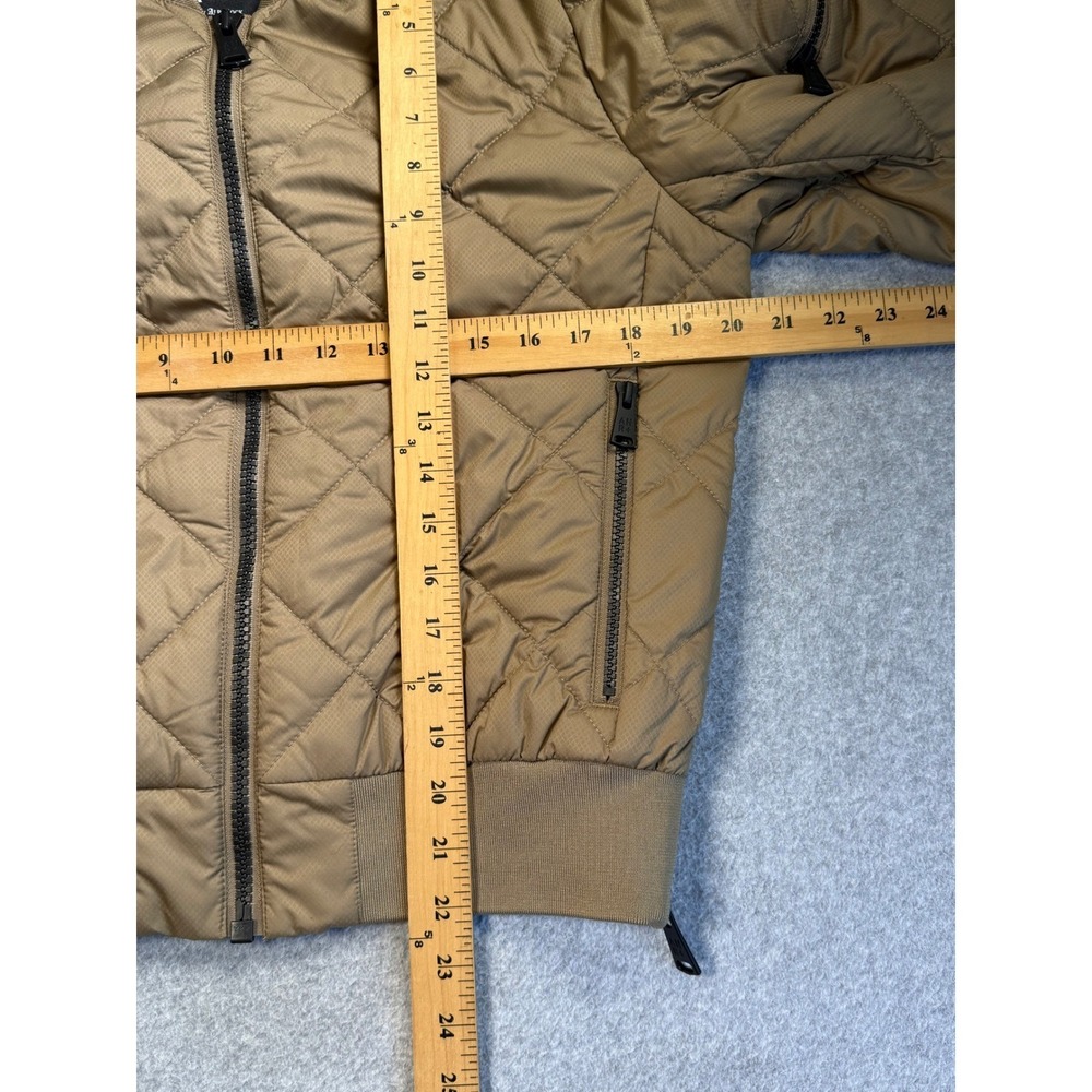 Alp N Rock Metro II Bomber Jacket Womens M Tan Quilted Primaloft Eco-Friendly - Picture 9 of 11